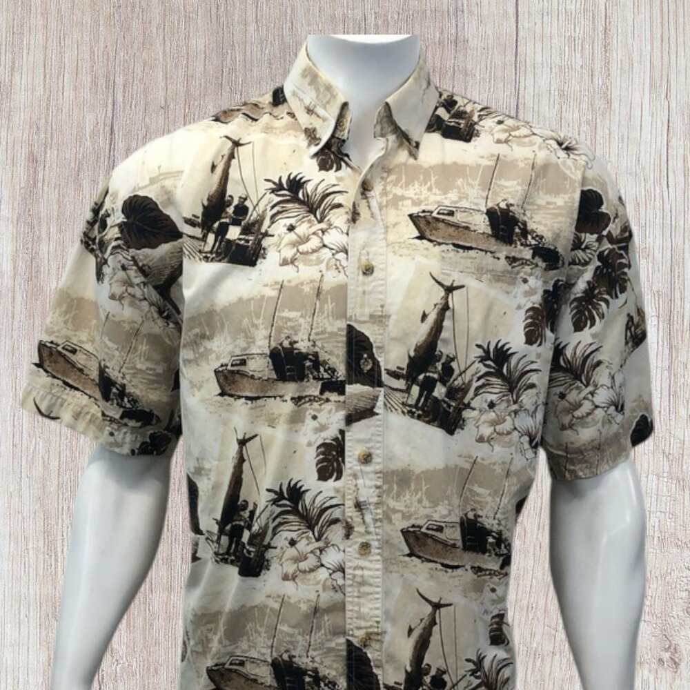 REEL LEGENDS Fishing Swordfish Shirt Large